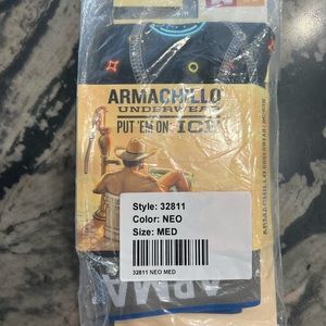 Buck Naked Duluth Trading Armachillo boxer briefs.  Angry beaver holiday print.